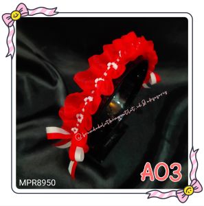 BANDO MERAH PUTIH ELASTIS / BANDO POM-POM HUT RI / BANDO BUNGA RENDA 17 AGUSTUS / BANDO KEPANG KEMERDEKAAN / BANDO PITA MERAH PUTIH / BANDO BENDERA MERAH PUTIH / FREE SIZE / BMP5930