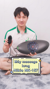 Máy kéo giãn cột sống lưng Lumbar Massager Nikio NK-157 - Massage cho người thoát vị đĩa đệm