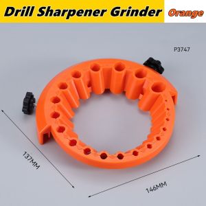 Drill Bit Sharpener - Handheld Grinding Attachment for 2 to 13 mm Bits