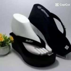 Sandal Wedges Wanita Fashion Terbaru Kekinian