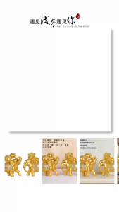 Gourd and elephant figurine a creative home decor item for living rooms TV cabinets wine cabinets and other auspicious decorations for housewarming gifts