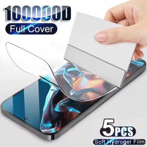 1-5Pcs Hydrogel Film For Xiaomi Redmi Note 15 14 13 Pro 12 11 10 9 Poco F7 X7 M7 M6 X6 X5 F6 F5 14C C71 C75 C65 Screen Protector