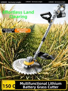 LONGKE | Cordless Electric Grass Trimmer Brushless