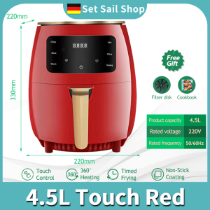 Air Fryer oven for baking electric oven 15L large capacity touch screen simplus airfryer burger grill with fryer fries fryer multi-function kitchen appliance