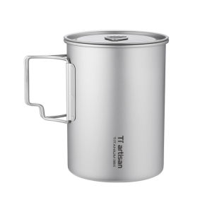 Tiartisan | Titanium Foldable Cup Outdoor Portable Large Capacity