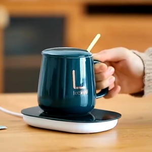55°C Electric Cup Pod Constant Temperature Coasters Coffee Cups Cup Heaters Insulated Tea Milk Glass Electric Heaters Thermal Heating Tray Pad
