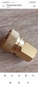 koplerr betina drat dalam kuningan. spare part sambungan pompa pcp.kopler mini betina import