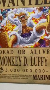 10Pcs Poster Bounty One Piece Walldecor Dekorasi Rumah