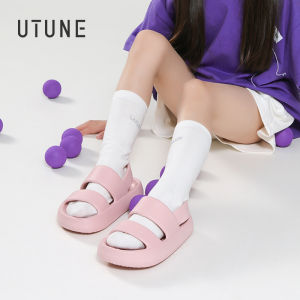 UTUNE Children Outdoor Sandals Summer Shoes Boys Girls Slides EVA Non-slip Kids Breathable Soft Slippers Child Baby Fashion Indoor