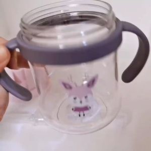 BabyShop-C759 Botol Minum Anak Sedotan 250ML Gelas Minum Bayi Training Cup Baby Botol Minum Karakter