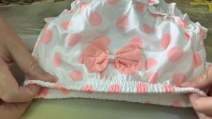 4Pcs Baby 100% Cotton Panties Kids Bread Underwear Panties 0-5 Years Old Girls Comfy Elastic Waistband Boxer Panties