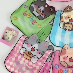Hoạt Hình Mèo Ba Lô Niêm Phong Đồ Ăn Nhẹ Đóng Gói Túi 20/50 Chiếc Dễ Thương Bỏ Túi Cho Trẻ Em Tiệc Sinh Nhật Đám Cưới Sáng Tạo Quà Tặng Vật Dụng
