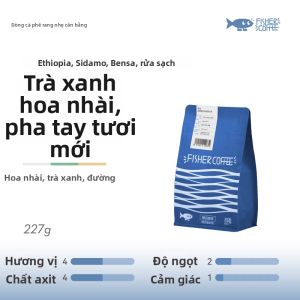 FISHER COFFEE | Cà Phê Thủ Công Ethiopia Hương Hoa & Trái Cây Thanh Khiết 227g