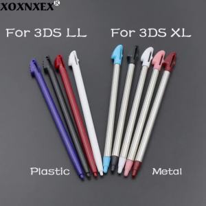 Plastic/ Metal Retractable Touch Stylus Pen Replacement For 3DS LL 3DS XL Game Console Touch Screen Handwriting Accessories