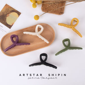 Medium Size Shark Hair Clip Womens Low Hair Quantity Hair Clips Back of Head Internet Famous Small Size Hair Accessories