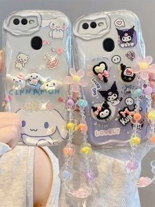 เคสโทรศัพท์ลายการ์ตูนน่ารักสำหรับ OPPO A7X F9 F9Pro ปกป้องรูปปั้นชายหาดสำหรับคู่รัก เปลือกป้องกันแบบนิ่ม