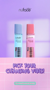 Nuface Micellar Water Soothe & Calm/Waterproof 160ml - Pembersih Make Up - Virgo Shoop