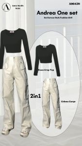 One set Setelan TERHITS ( Kaos Crop Top + Celana Cargo + Kacamata ) AM143N\\n\\n Apa Itu Aksesoris Fashion Terhits?\\n\\nAksesoris fashion terhits adalah gaya pakaian yang saat ini populer di kalangan masyarakat, khususnya di Amerika Serikat. Salah satu contoh setelan pakaian yang sedang tren adalah kombinasi kaos crop top, celana cargo, dan kacamata. Dengan desain gaya modern, setelan ini memberikan penampilan yang modis dan stylish.\\n\\n Desain Gaya Modern\\n\\nDesain setelan pakaian ini menggabungkan elemen-elemen klasik dan modern, sehingga cocok untuk berbagai acara, mulai dari santai hingga formal. Kaos crop top, celana cargo, dan kacamata memberikan kesan yang elegan dan menarik perhatian.\\n\\n Bagaimana Memadukan Setelan Pakaian untuk Pria\\n\\nUntuk memadukan setelan pakaian ini, pilihlah kaos crop top dengan warna dan motif yang sesuai dengan selera Anda. Celana cargo harus memiliki ukuran yang pas dan warna yang serasi dengan kaos crop top. Jangan lupa untuk menambahkan kacamata agar penampilan Anda semakin sempurna.\\n\\n Mengapa Kaos Crop Top & Celana Cargo & Kacamata Menjadi Pilihan Populer\\n\\nKaos crop top, celana cargo, dan kacamata menjadi pilihan populer karena beberapa alasan.\\n\\n Kelebihan Kaos Crop Top & Celana Cargo & Kacamata\\n\\n1. **Fashionable:** Setelan ini memberikan penampilan yang modis dan stylish.\\n2. **Fungsional:** Celana cargo memiliki banyak saku yang dapat digunakan untuk menyimpan barang-barang kecil.\\n3. **Praktis:** Kaos crop top dan celana cargo mudah dipadukan dengan aksesori lainnya.\\n4. **Elegan:** Kacamata menambah kesan elegan pada penampilan.\\n\\n Cara Menggunakan Kacamata dengan Setelan Pakaian\\n\\nUntuk menggunakan kacamata dengan setelan pakaian ini, pilihlah kacamata dengan bentuk dan warna yang sesuai dengan wajah Anda. Jika Anda memiliki kaos crop top berwarna gelap, pilihlah kacamata dengan warna yang lebih terang. Sebaliknya, jika kaos crop top berwarna terang, pilihlah kacamata dengan warna yang lebih gelap.\\n\\n Tips Untuk Memaksimalkan Penampilan dengan Setelan Kaos Crop Top & Celana Cargo\\n\\nBerikut adalah beberapa tips untuk memaksimalkan penampilan Anda dengan setelan kaos crop top dan celana cargo.\\n\\n Cara Mencocokkan Warna dan Motif\\n\\nPilihlah kaos crop top dan celana cargo dengan warna dan motif yang serasi. Jika Anda memiliki kaos crop top berwarna gelap, pilihlah celana cargo dengan warna yang lebih terang. Sebaliknya, jika kaos crop top berwarna terang, pilihlah celana cargo dengan warna yang lebih gelap.\\n\\n Menggabungkan Aksesoris Lainnya\\n\\nSelain kacamata, Anda juga dapat menambahkan aksesori lainnya seperti ikat pinggang, jam tangan, atau dompet. Pastikan aksesori yang Anda pilih sesuai dengan penampilan Anda.\\n\\n Kesimpulan\\n\\nSetelan kaos crop top, celana cargo, dan kacamata merupakan pilihan yang tepat untuk Anda yang ingin tampil modis dan stylish. Dengan memadukan setelan ini dengan baik, Anda dapat meningkatkan penampilan Anda dan menjadi pusat perhatian.\\n\\n Manfaat dari Menggunakan Setelan Kaos Crop Top & Celana Cargo & Kacamata\\n\\nMenggunakan setelan ini memberikan berbagai manfaat, seperti penampilan yang modis, fungsionalitas, kenyamanan, dan kesan elegan. Jadi, jangan ragu untuk mencoba setelan ini dan tunjukkan penampilan terbaik Anda!\n}