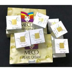 Meco pearl cream 12g memcerah kan kulit wajah