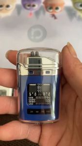 ไฟแช็คพลาสม่า กันน้ำ ชาร์จได้ USB Yype-C LEDจอแสดงผลแบตเตอรี่