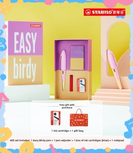 STABILO | Ergonomic Calligraphy Pen Set for Third Graders Gift Box