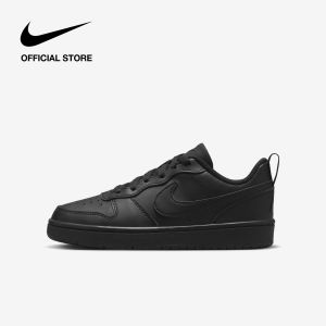 Nike Kids Court Borough Low Recraft Big Kids Shoes - Black [DV5456-002]