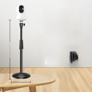 Smart Home Surveillance Camera Bracket Adjustable Height Stand for Xiaomi Foscam Joa 360 Degree Rotation Orange Camera