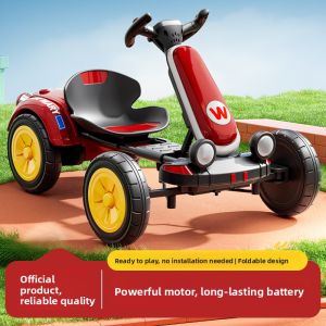 MLZH | Electric Ride-on Go-Kart Childrens Toy No Installation Required