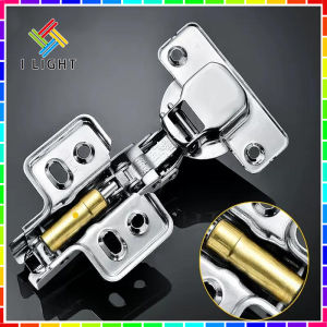 （Fast Delivery）1Pair(2pcs) Hydraulic soft close Concealed Hinges Regular for Cabinet bisagra DIY