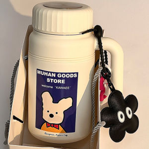 High Aesthetic Stainless Steel Water Cup Large Capacity Tea Brewing Insulated Cup for Students Sports for Men And Women