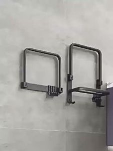 Foldable Wall Mounted Face Basin Storage Rack