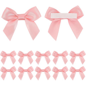 2 Inch Self Adhesive Satin Bows 30Pcs Glue On Ribbon Bowknot DIY Craft Wedding Birthday Baby Shower Gift Wrapping Decoration