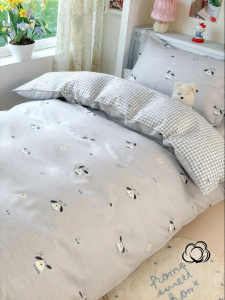 Deesse | 100% Cotton Bedding Set for Boys Single Dorm Use