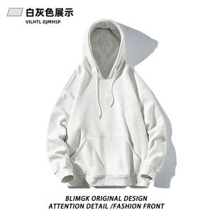 Girls Hooded Sweatshirt Fleece Letter Print Cartoon Kitty Cat Korean Style Middle Large Childrens Winter Thermal Top