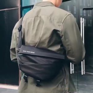 CC CONCEPT High Quality Chest Bag Waterproof Man Crossbody Sling Bag Rider Men Premium Shoulder Bag Beg Silang Lelaki