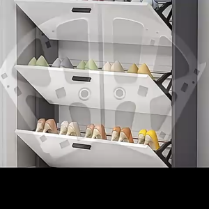 EH-SR003-SS S/Steel Shoe Swivel Rack-Three Layer