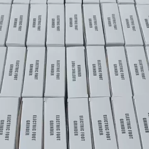 1 PC Electric Foot Grinder Rechargeable Thick Leather Polishing Foot Grinder and 2 Different Thickness Grinding Heads