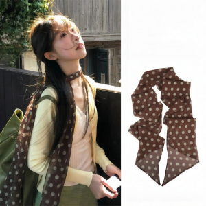 Dots Printed Female Scarf New 2026 Model
