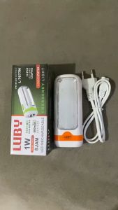 Luby Senter Lampu Emergency LED L-7677N 1Watt +10 LED SMD Cahaya Putih
