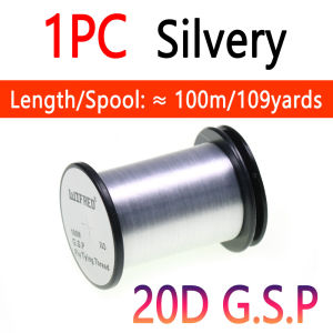 10D 20D 30D 50D 100D 75D 140D 200D GSP Fly Tying Polyethylene Floss Thread High Tensile Tying Line for Dry Wet Pike Streamer Fly