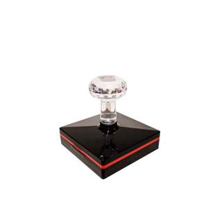 CON DẤU MỘC FLASH vuông kích thướt 55x55 mm - khắc dấu theo yêu cầu đóng được trên mọi chất liệu