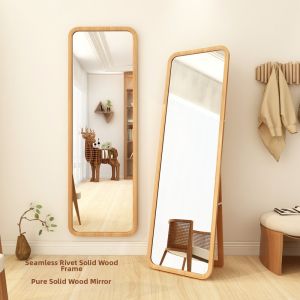 MEIKAIBIN | Scandinavian Solid Wood Full-Length Mirror