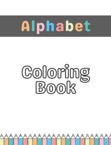 Fun alphabet word colouring 🖍️ | Colour the picture learn the letter! Printable PDF