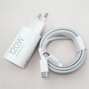 Sạc Nhanh Xiaomi 120W 90W PD Đầu Cắm EU Bộ Sạc Turbo Với Cáp Type C 6A Dành Cho Mi 17 15 14 13 Ultra POCO X7 X6 K80