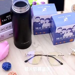 Hộp 100 khăn lau kính Nano chống bám hơi nước chống bụi bẩn