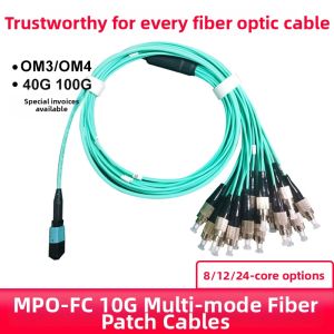 YONGDING | High-speed Multimode 40G QSFP+ Data Center Fiber Patch Cable APC Pre-terminated