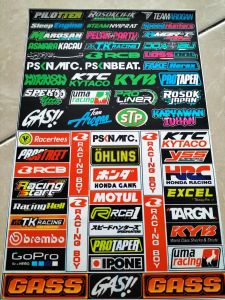 STIKER RACING | STIKER MOTOR RACING | STIKER ANTI AIR | STIKER VYNIL | STIKER 1 LEMBAR | STIKER PACK
