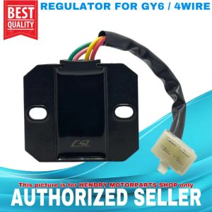 HDR REGULATOR RECTIFIER FOR (UNIVERSAL) GY6 - 4WIRES JAPAN QUALITY MOTORCYCLE