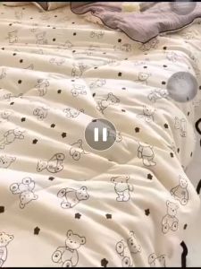 Chăn hè đũi sơ đậu nành cao cấp phong cách Hàn Quốc Trần bông  Mền đũi mùa hè kích thước 2x2.3m