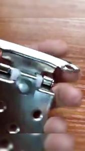 2Pcs Self-Closing Cabinet Hinges for Secure Home Storage